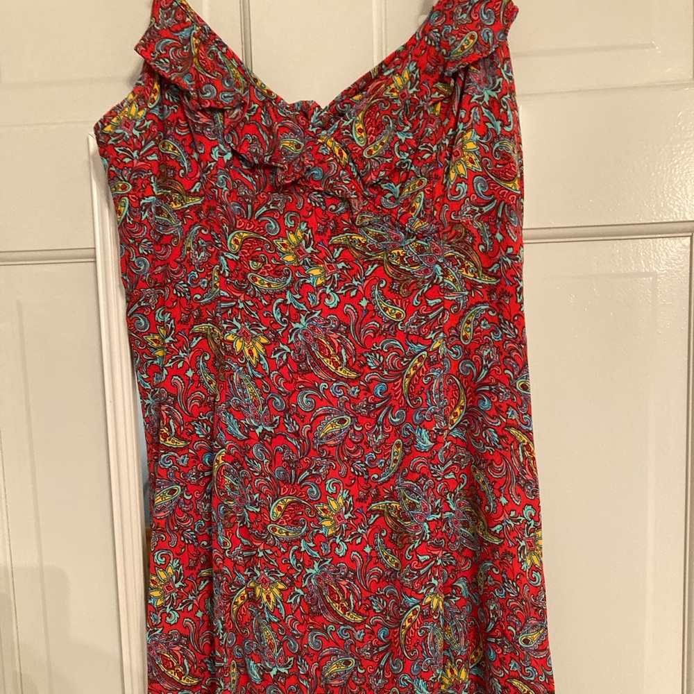 Multicolored mini dress
